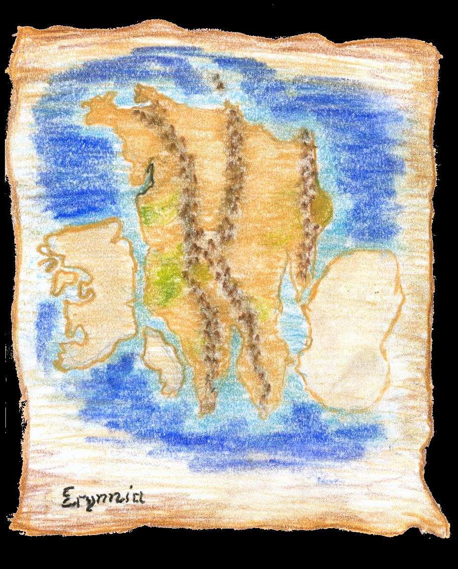 Karte Erynnias